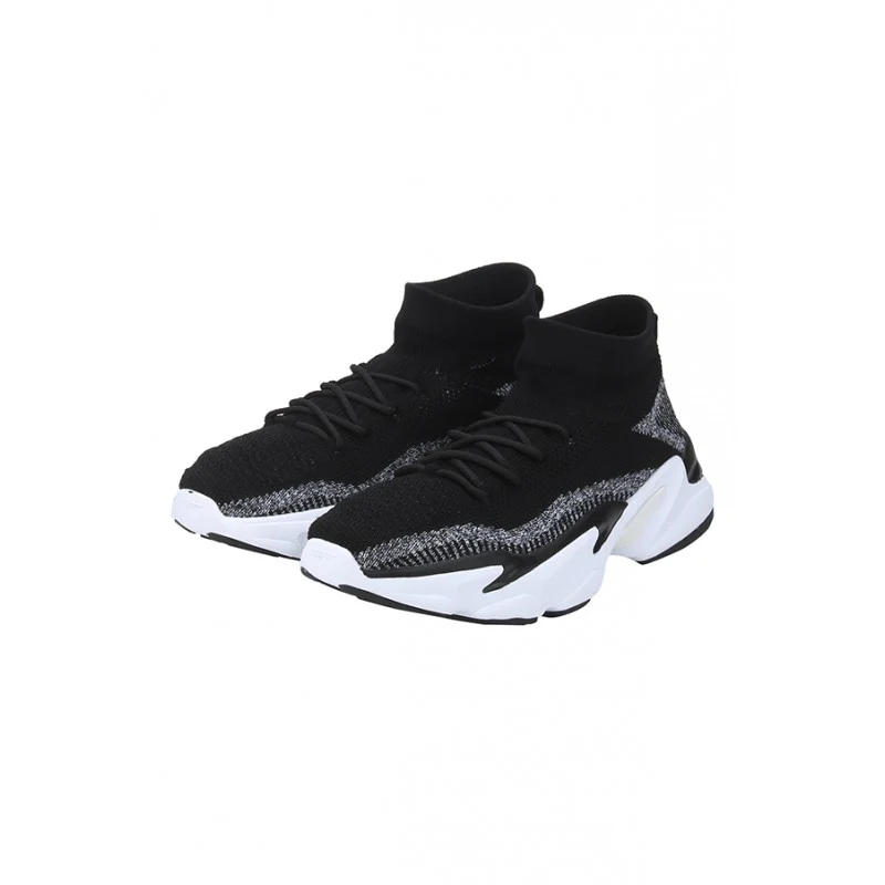 Men Black Sneakers - Image 4