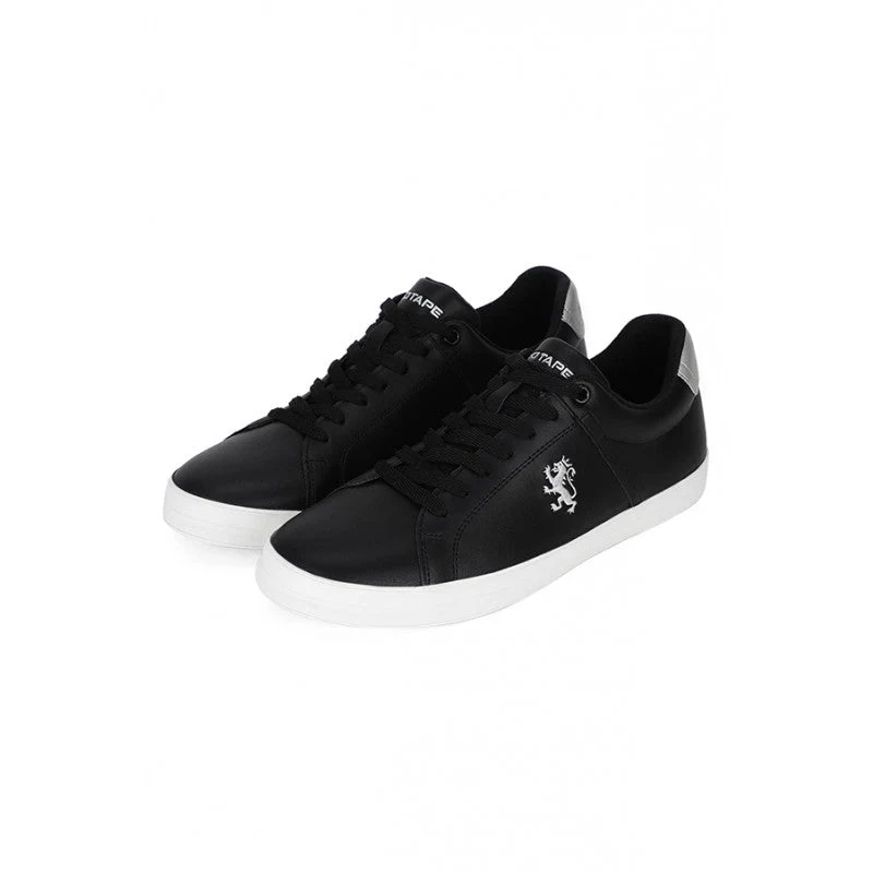 Men Black Sneakers - Image 6