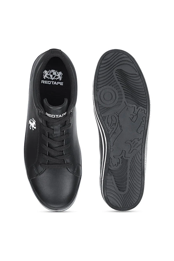 Men Black Sneakers - Image 5