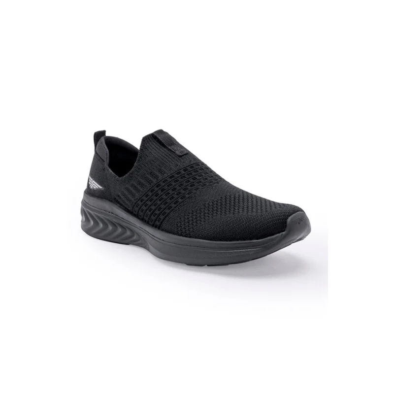 Men Black Sports Walking Shoes - Image 2