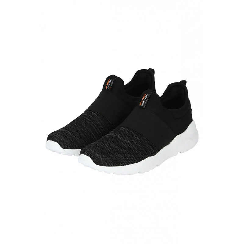Men Black Walking Shoes - Image 4
