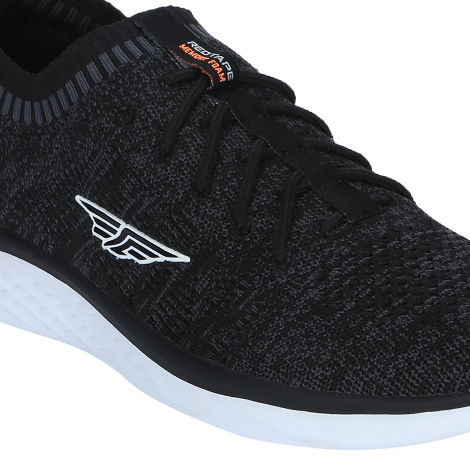 Men Black Walking Shoes - Image 10