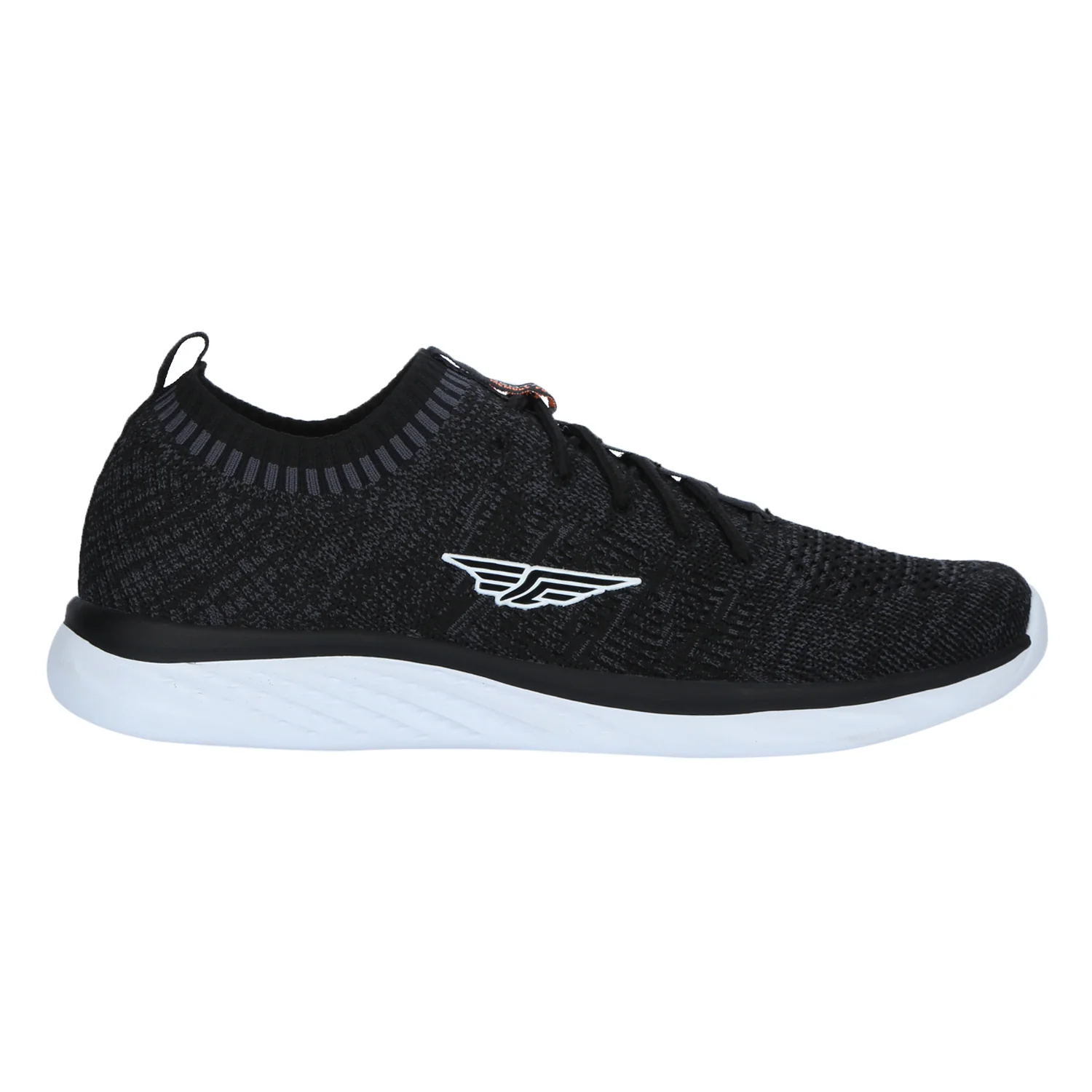 Men Black Walking Shoes - Image 2