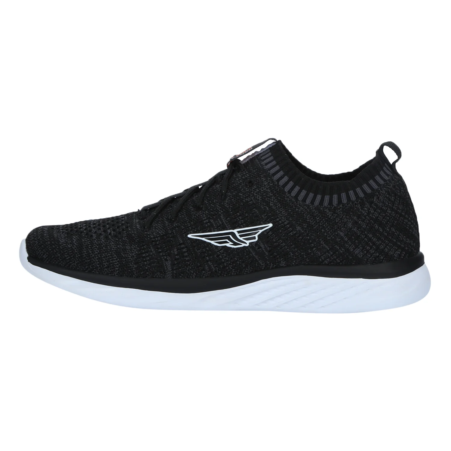 Men Black Walking Shoes - Image 3