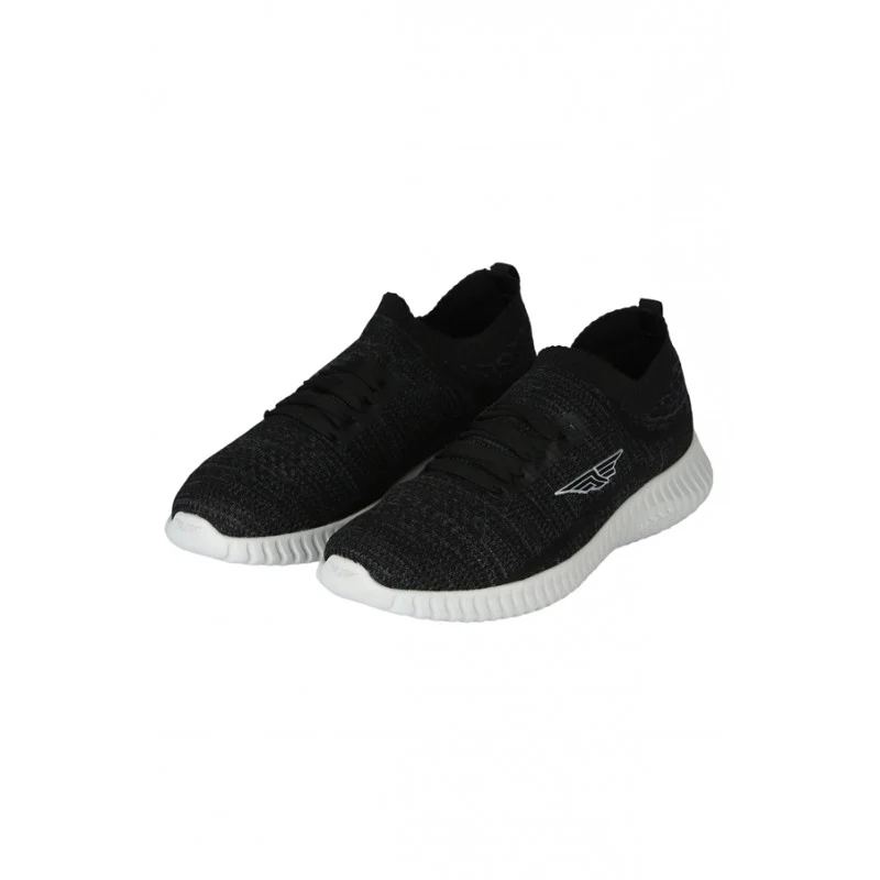 Men Black Walking Shoes - Image 4