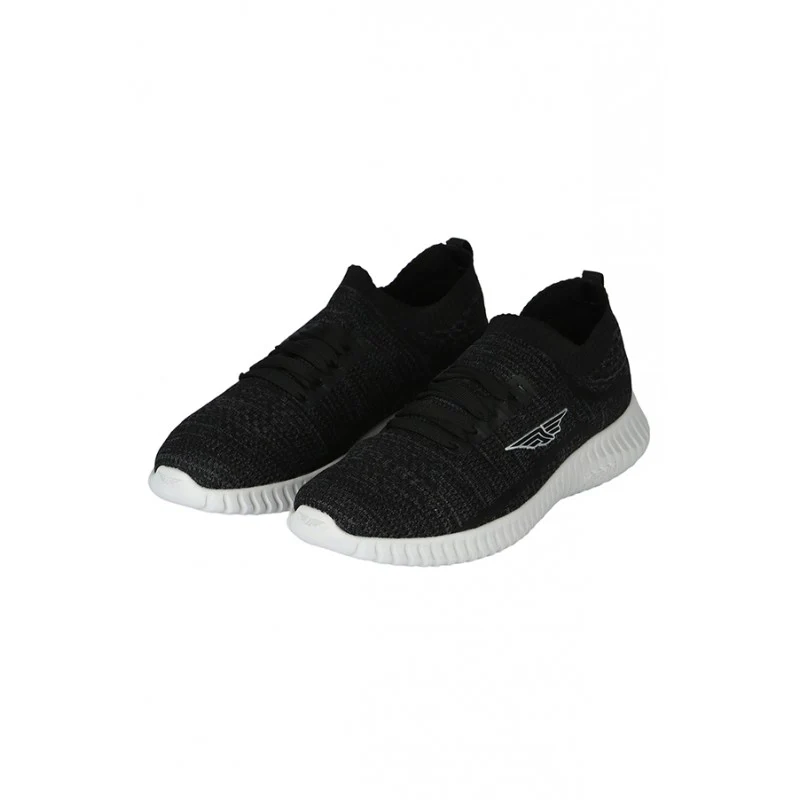 Men Black Walking Shoes - Image 4