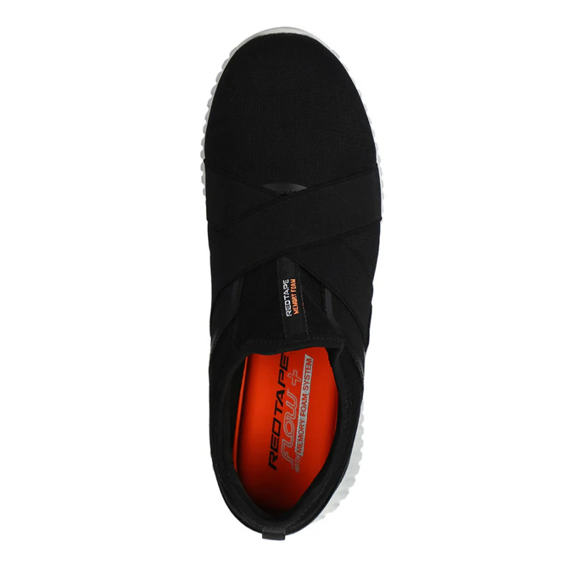 Men Black Walking Shoes - Image 7