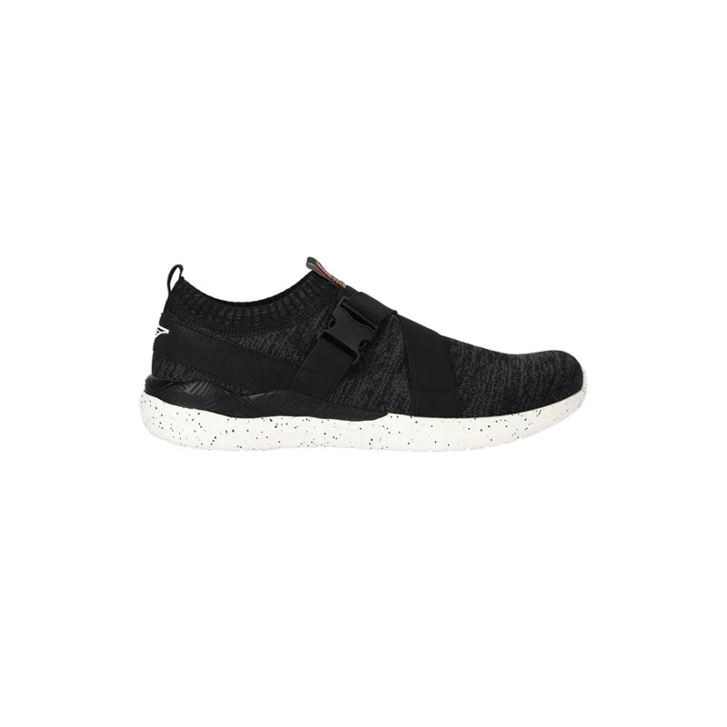 Men Black Walking Shoes - Image 2