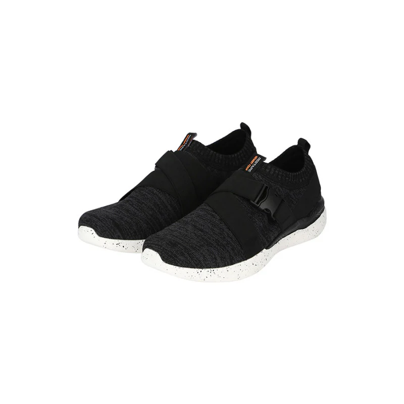 Men Black Walking Shoes - Image 3