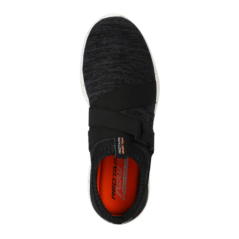 Men Black Walking Shoes - Image 7