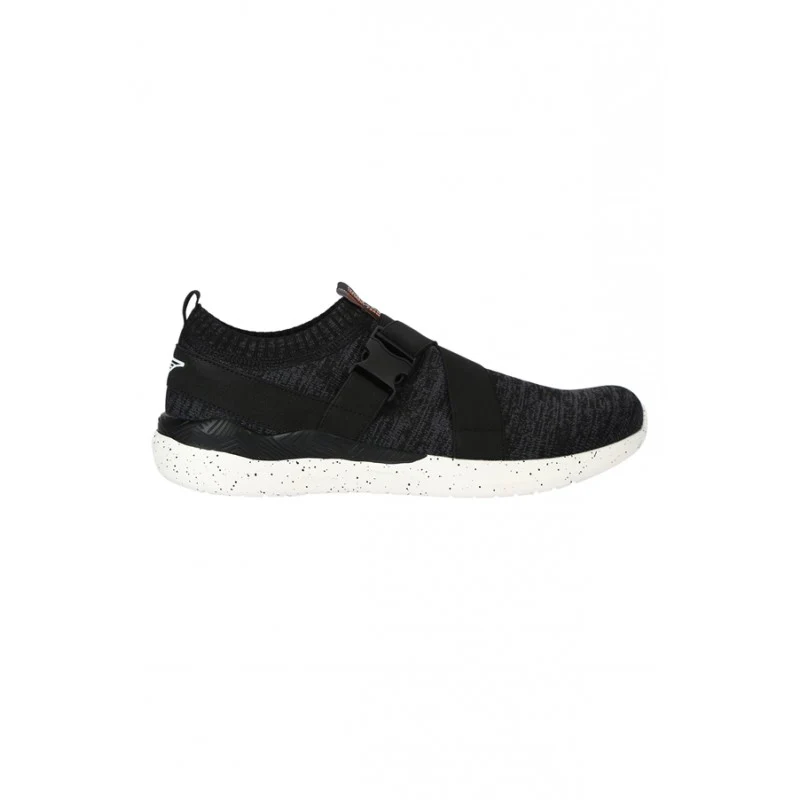 Men Black Walking Shoes - Image 2