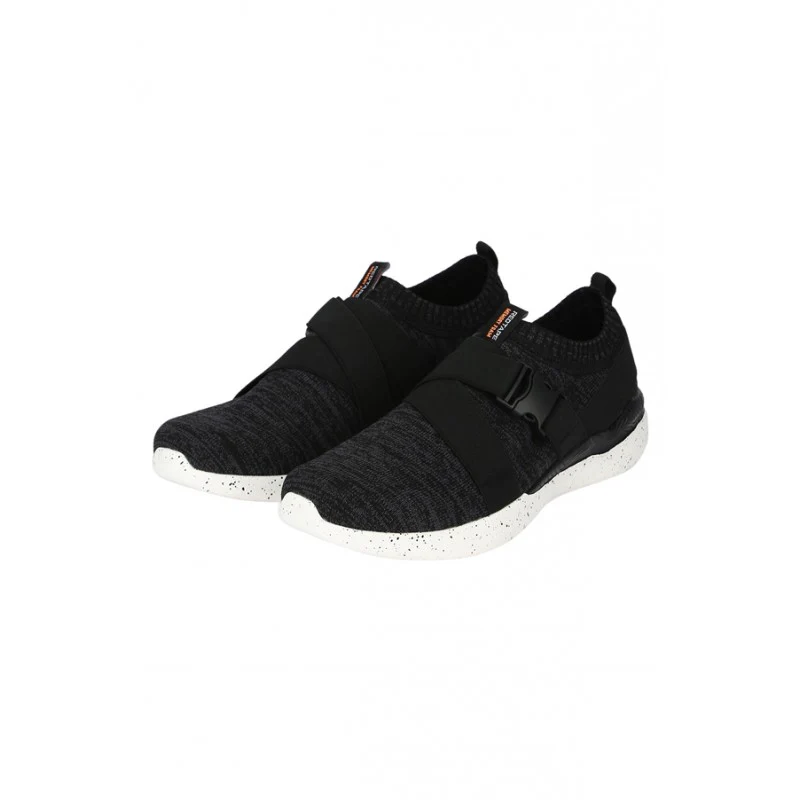 Men Black Walking Shoes - Image 4