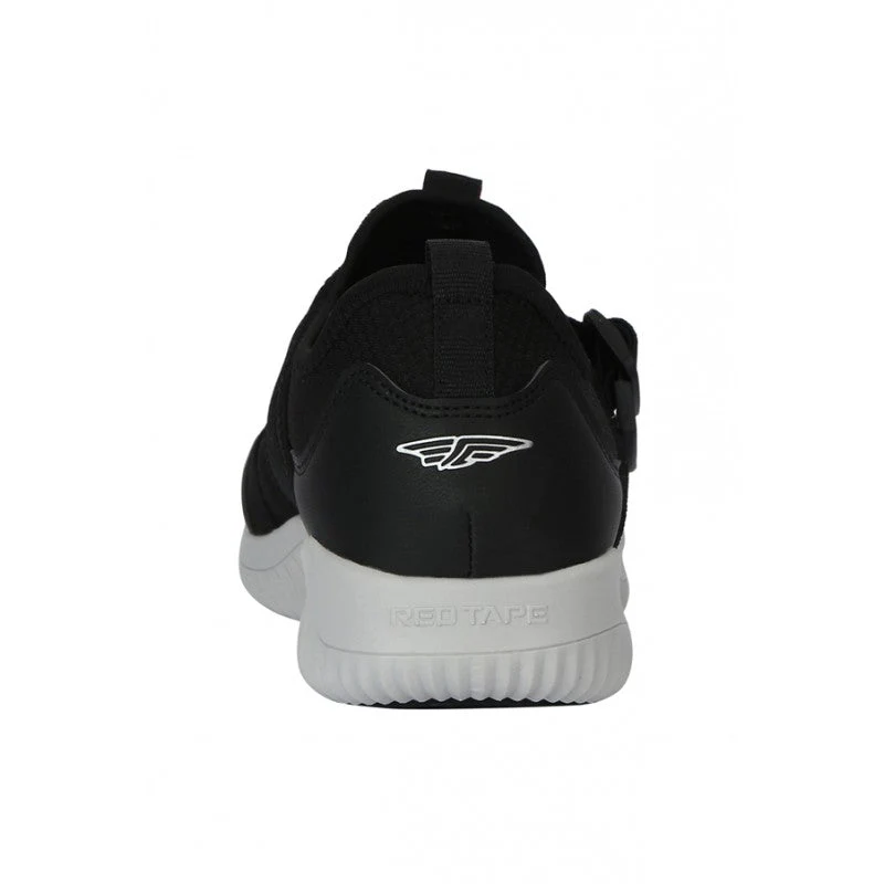 Men Black Walking Shoes - Image 7