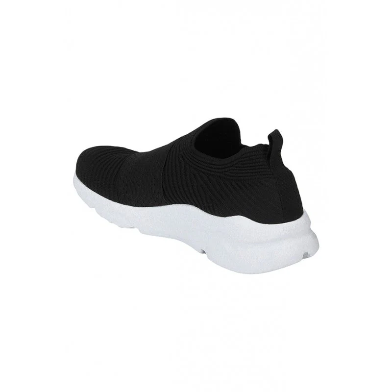 Men Black Walking Shoes - Image 6