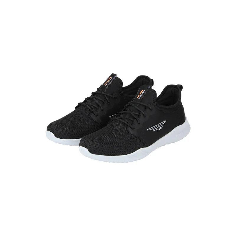 Men Black Walking Shoes - Image 3