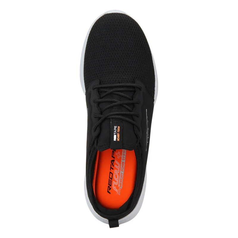 Men Black Walking Shoes - Image 7