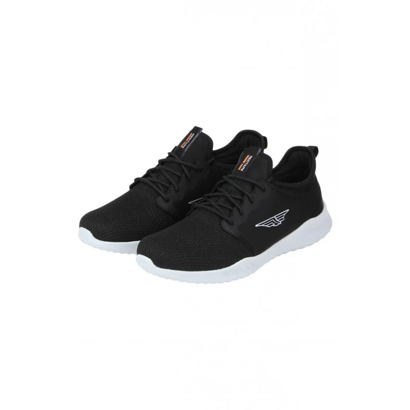 Men Black Walking Shoes - Image 4
