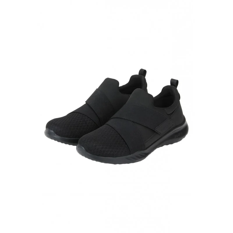 Men Black Walking Shoes - Image 4