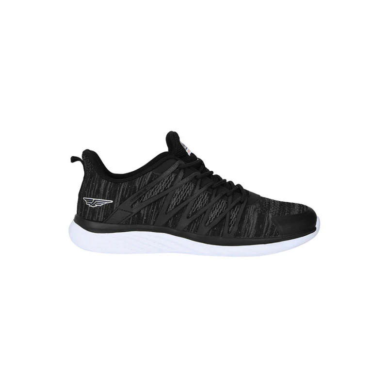 Men Black Walking Shoes - Image 2