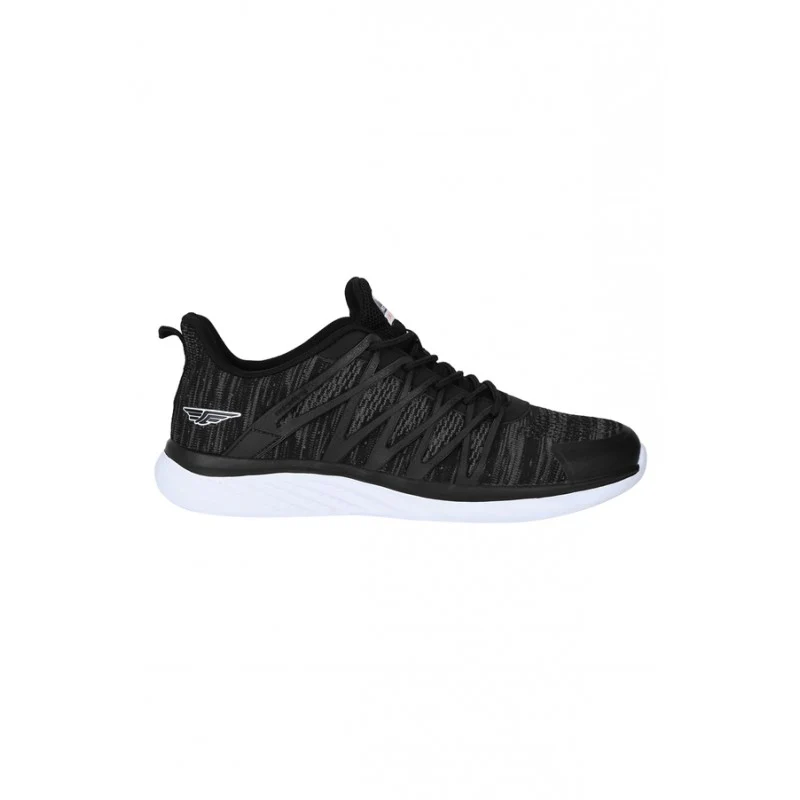 Men Black Walking Shoes - Image 2