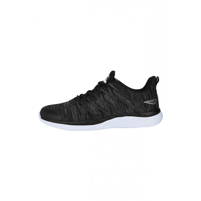 Men Black Walking Shoes - Image 3