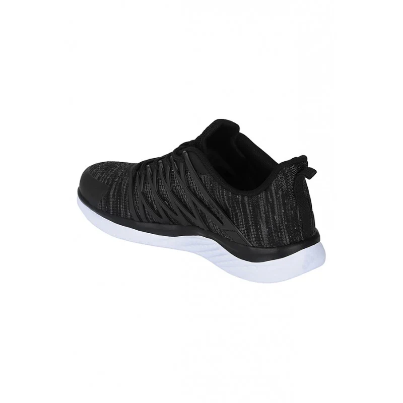 Men Black Walking Shoes - Image 6
