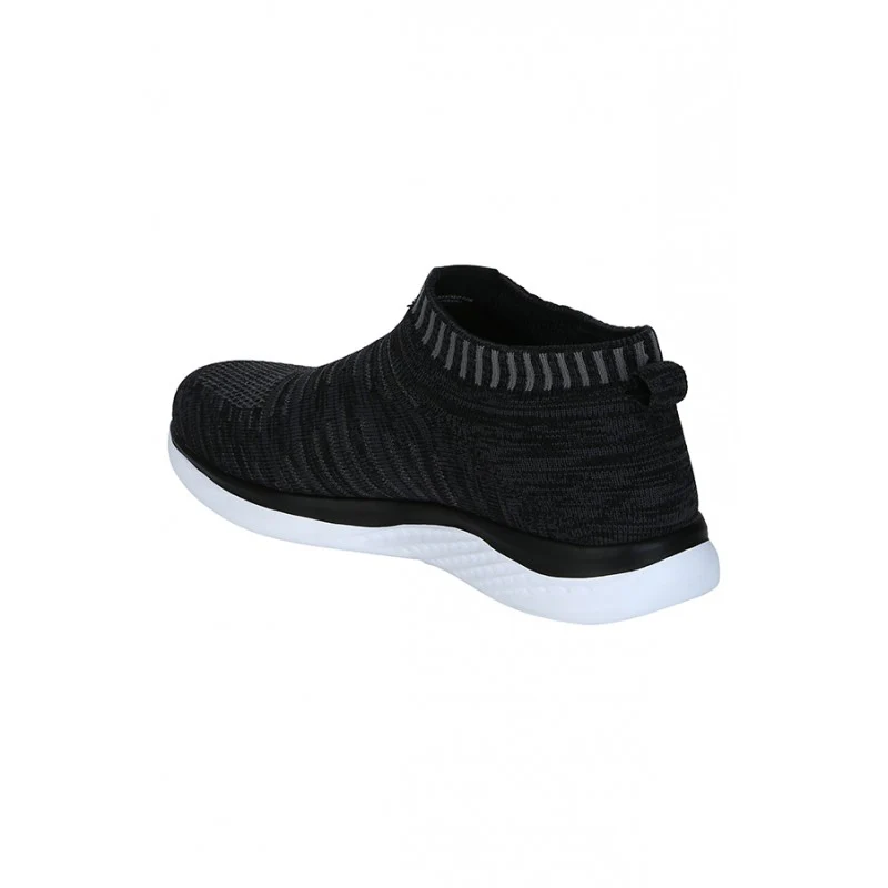 Men Black Walking Shoes - Image 6