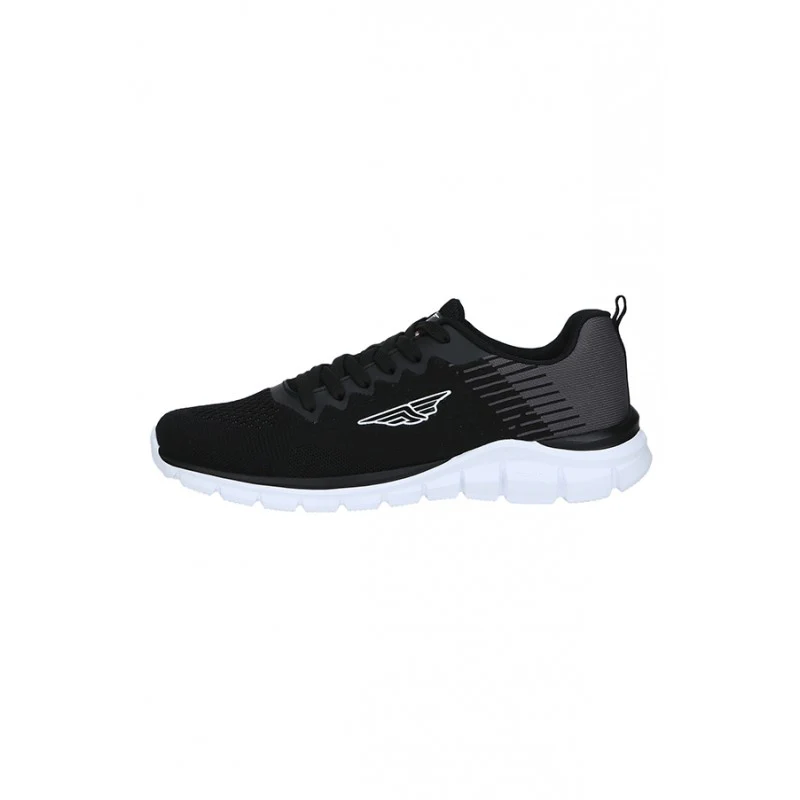 Men Black Walking Shoes - Image 3