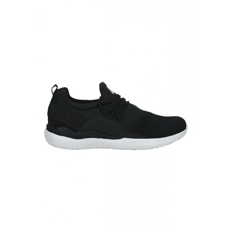 Men Black Walking Shoes - Image 2