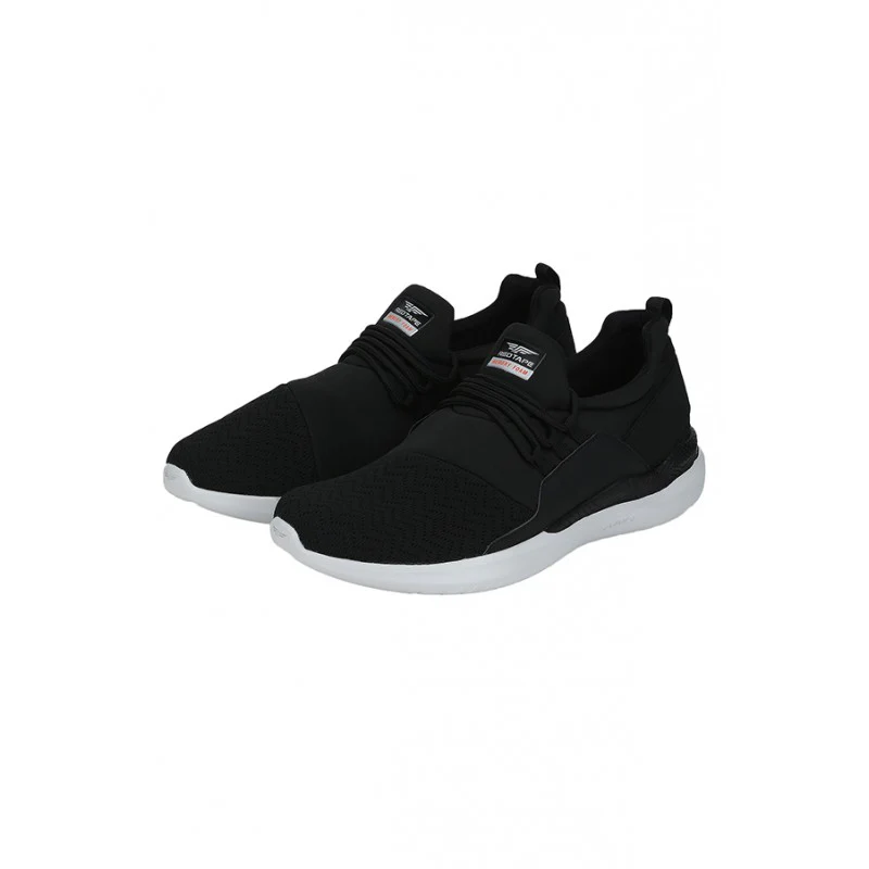 Men Black Walking Shoes - Image 4