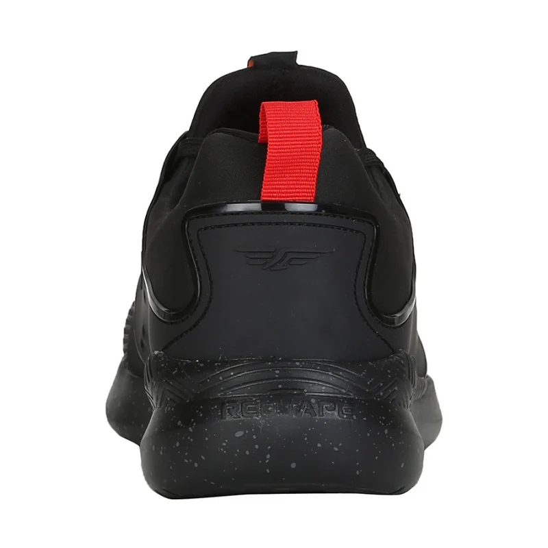 Men Black Walking Shoes - Image 6