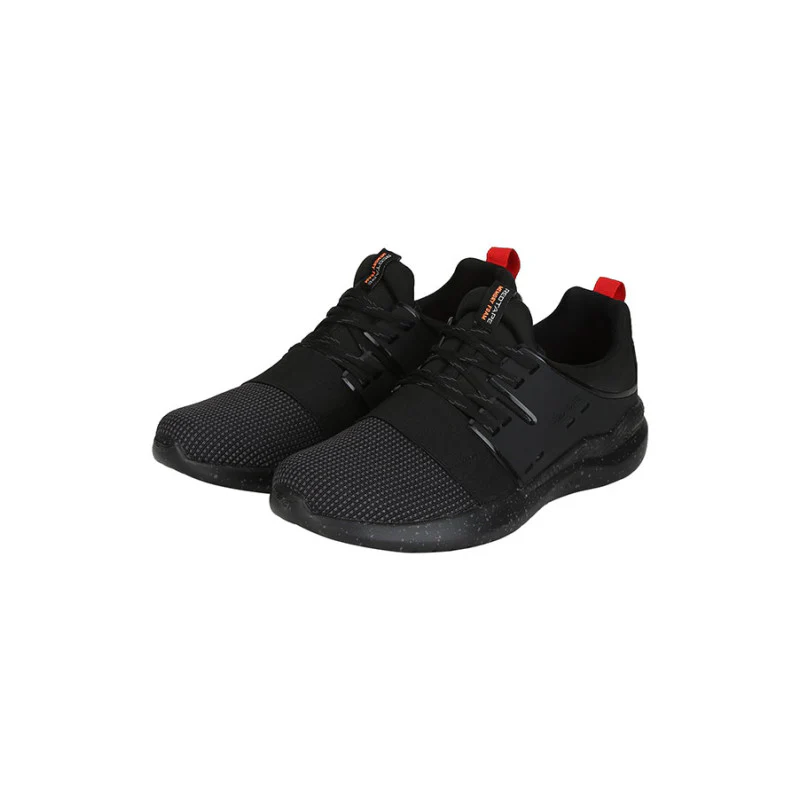 Men Black Walking Shoes - Image 3
