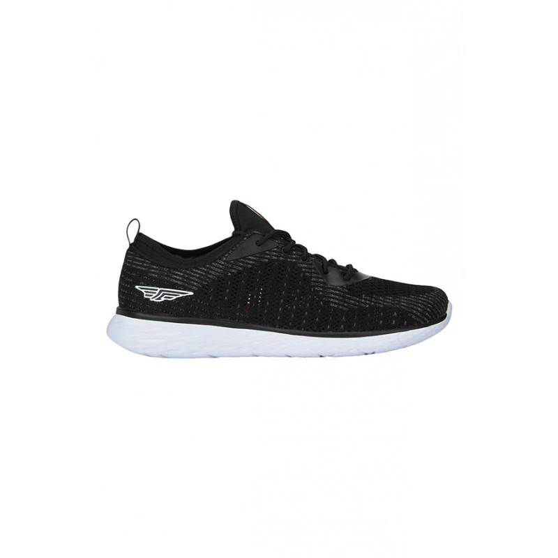 Men Black Walking Shoes - Image 2