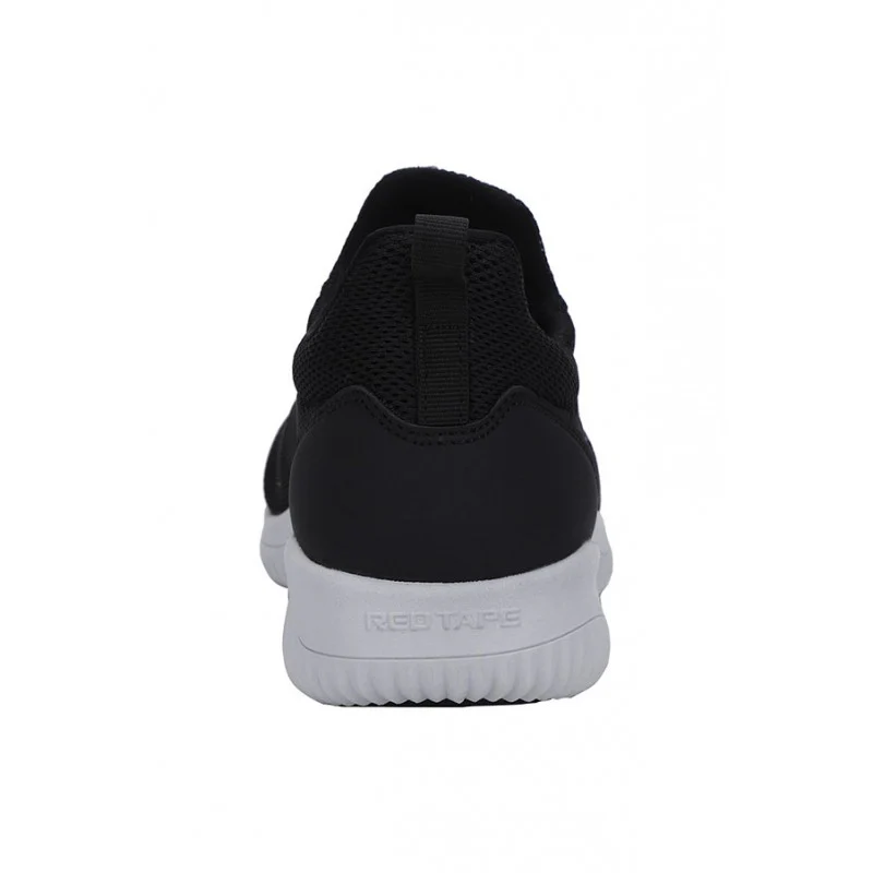 Men Black Walking Shoes - Image 6