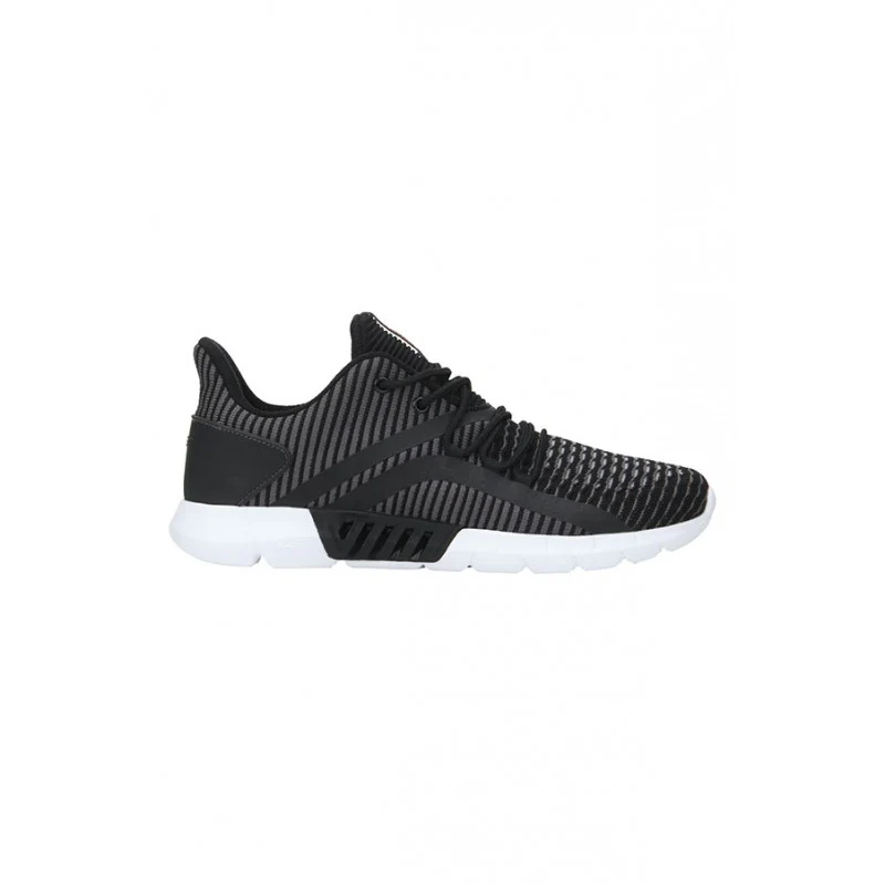 Men Black Walking Shoes - Image 2