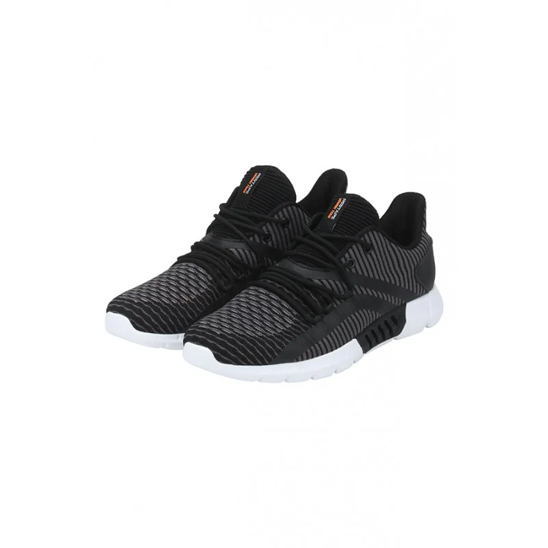 Men Black Walking Shoes - Image 3