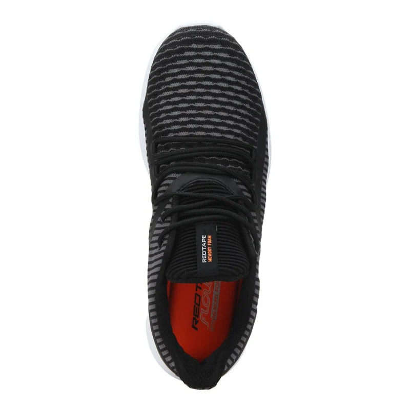 Men Black Walking Shoes - Image 7