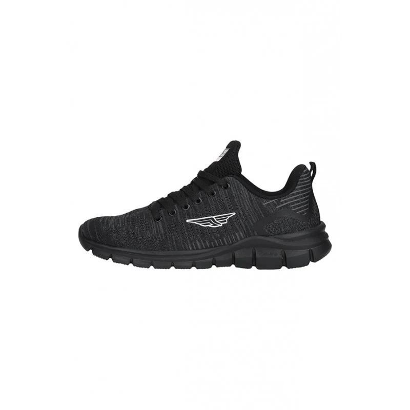 Men Black Walking Shoes - Image 4