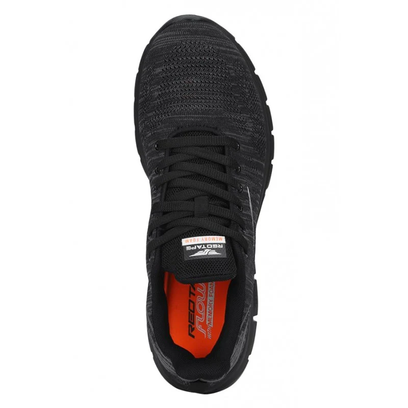 Men Black Walking Shoes - Image 7