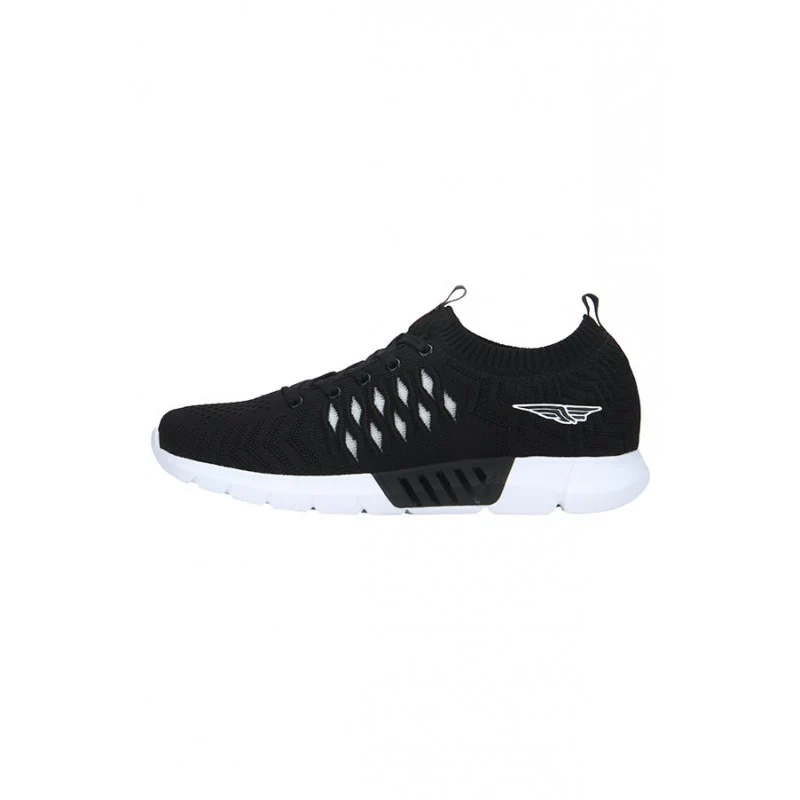 Men Black Walking Shoes - Image 4