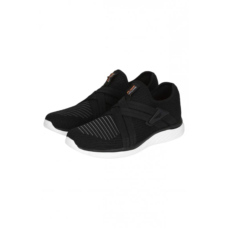 Men Black Walking Shoes - Image 4