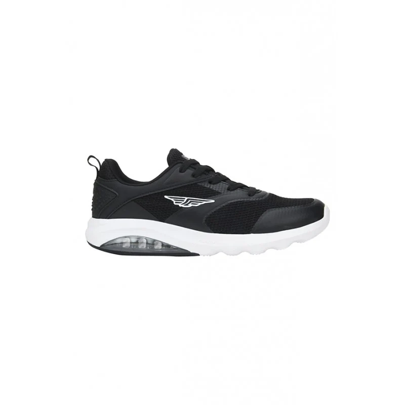 Men Black Walking Shoes - Image 2