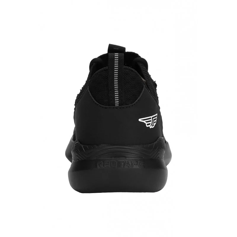 Men Black Walking Shoes - Image 5