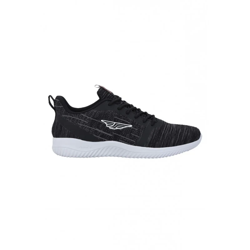 Men Black Walking Shoes - Image 3