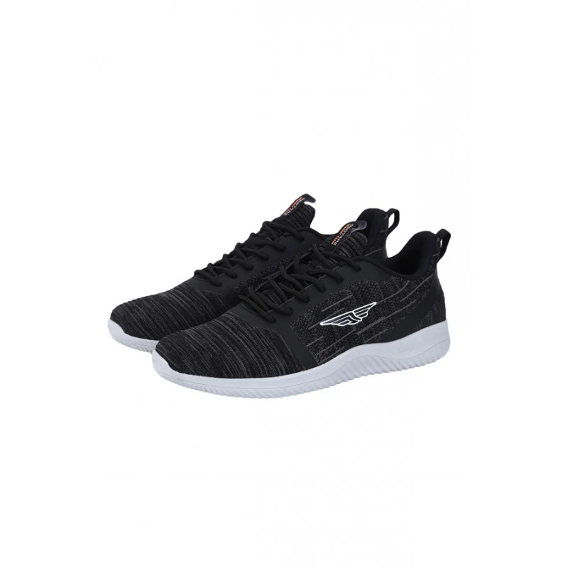 Men Black Walking Shoes - Image 5