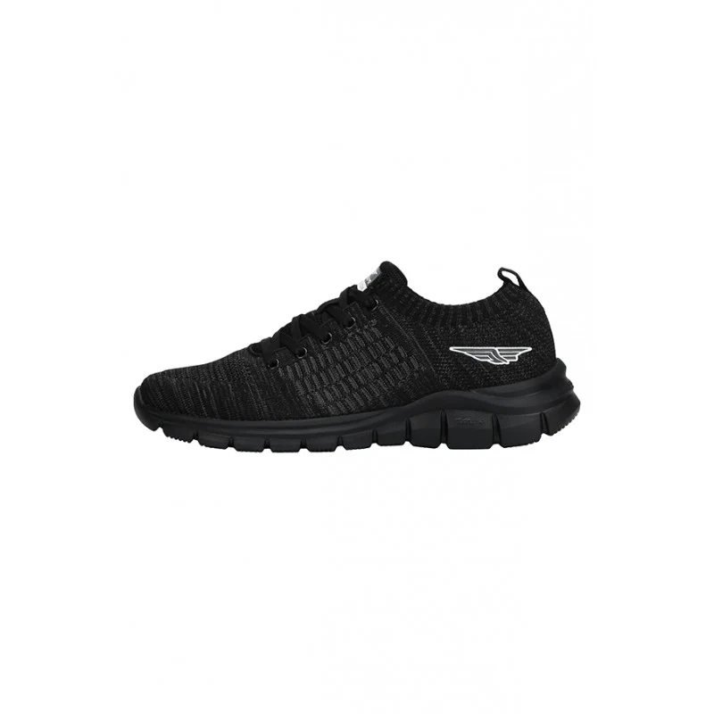Men Black Walking Shoes - Image 3