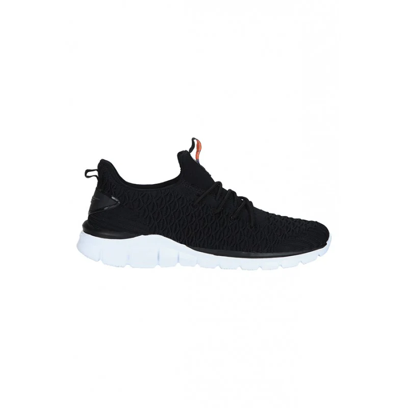 Men Black Walking Shoes - Image 2