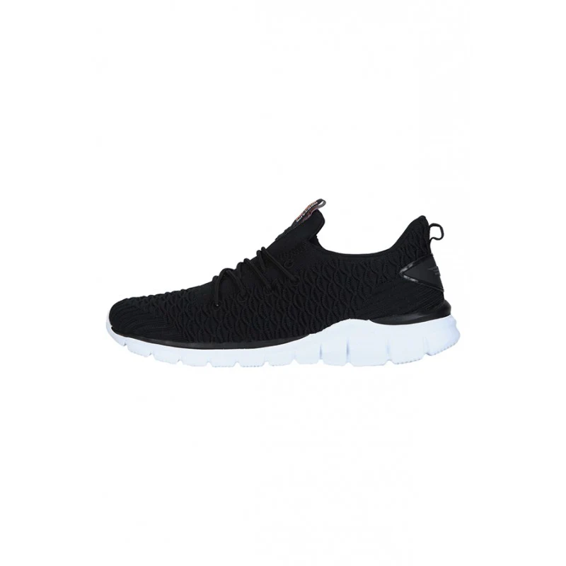 Men Black Walking Shoes - Image 3