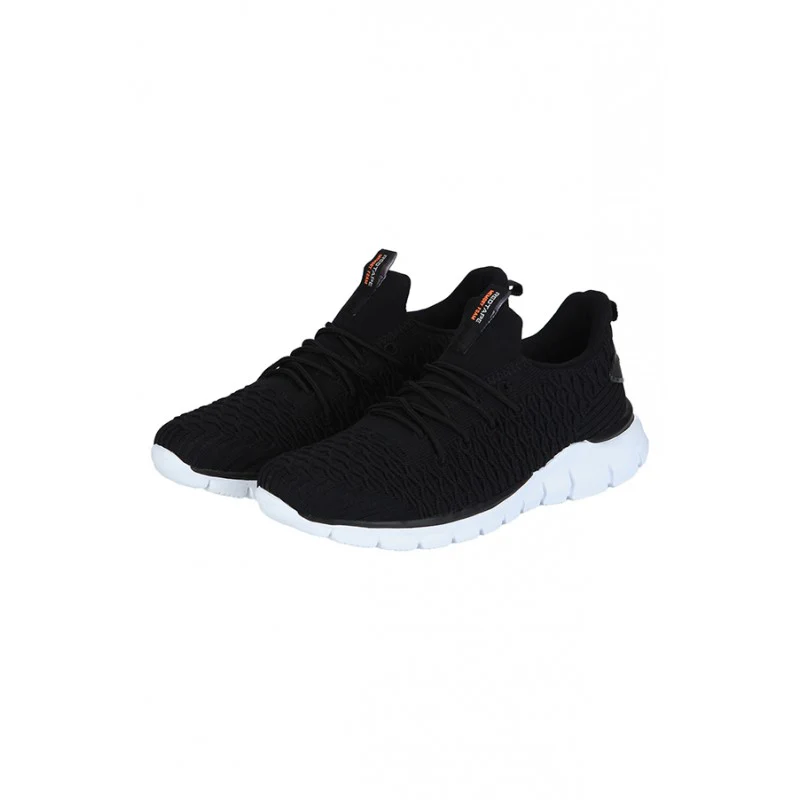 Men Black Walking Shoes - Image 4