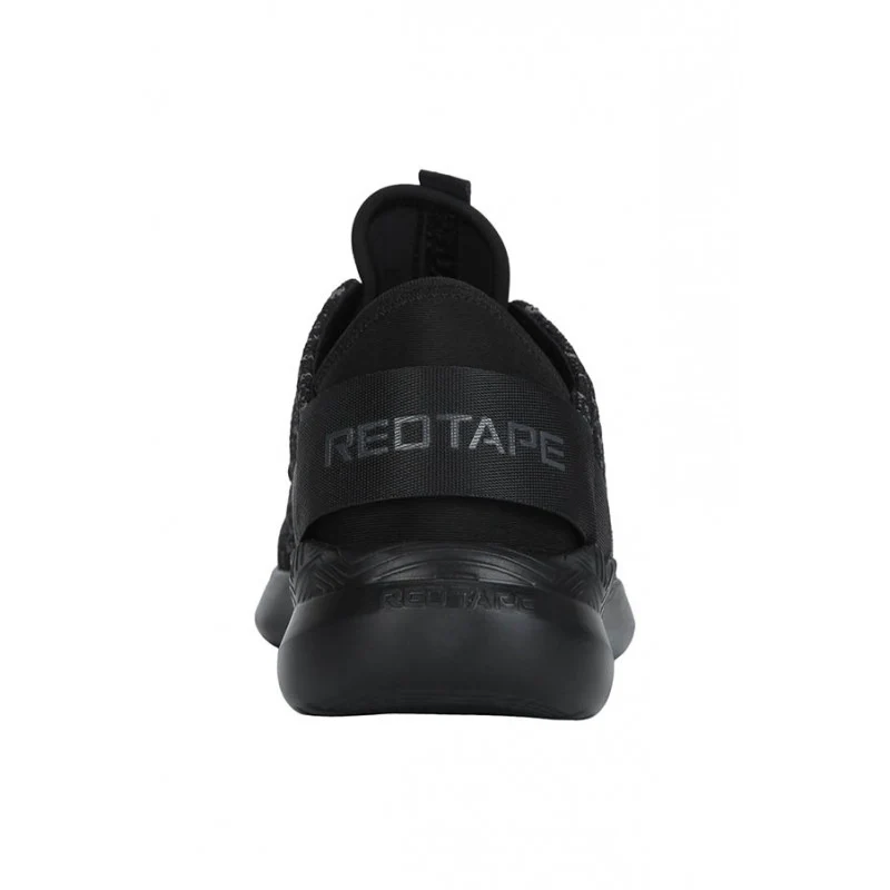 Men Black Walking Shoes - Image 6